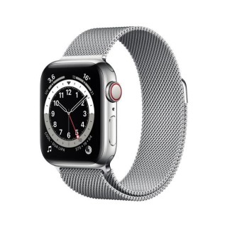 Apple Watch Series 6 GPS + Cellular, 40mm Boîtier en Acier Inoxidable