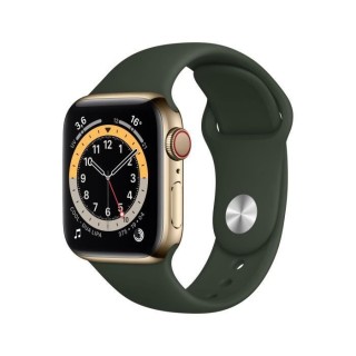 Apple Watch Series 6 GPS + Cellular, 40mm Boîtier en Acier Inoxidable