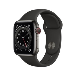 Apple Watch Series 6 GPS + Cellular, 40mm Boîtier en Acier Inoxidable