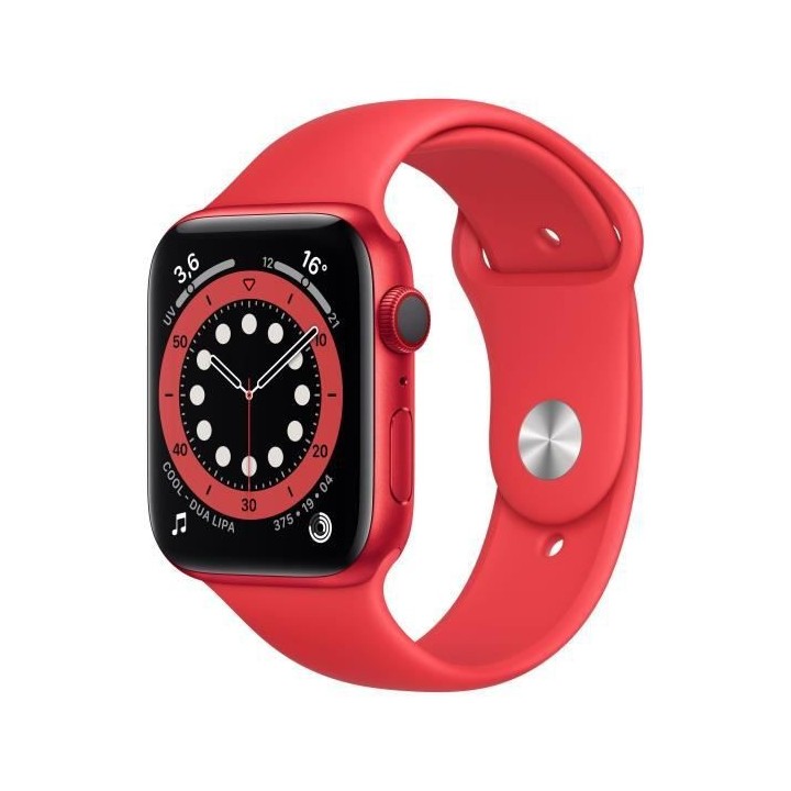 Apple Watch Series 6 GPS + Cellular, 44mm Boîtier en Aluminium PRODUC