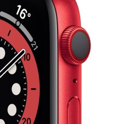 Apple Watch Series 6 GPS + Cellular, 44mm Boîtier en Aluminium PRODUCT(RED) avec Bracelet Sport PRODUCT(RED)