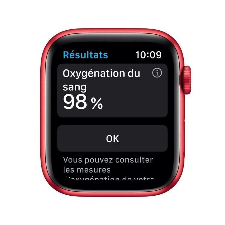 Apple Watch Series 6 GPS + Cellular, 44mm Boîtier en Aluminium PRODUC