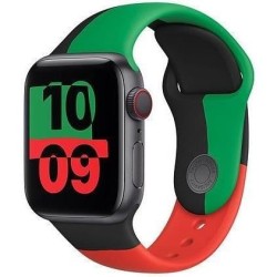 Apple Watch Séries 6 GPS - 40 mm - Boitier aluminium - Bracelet Noir