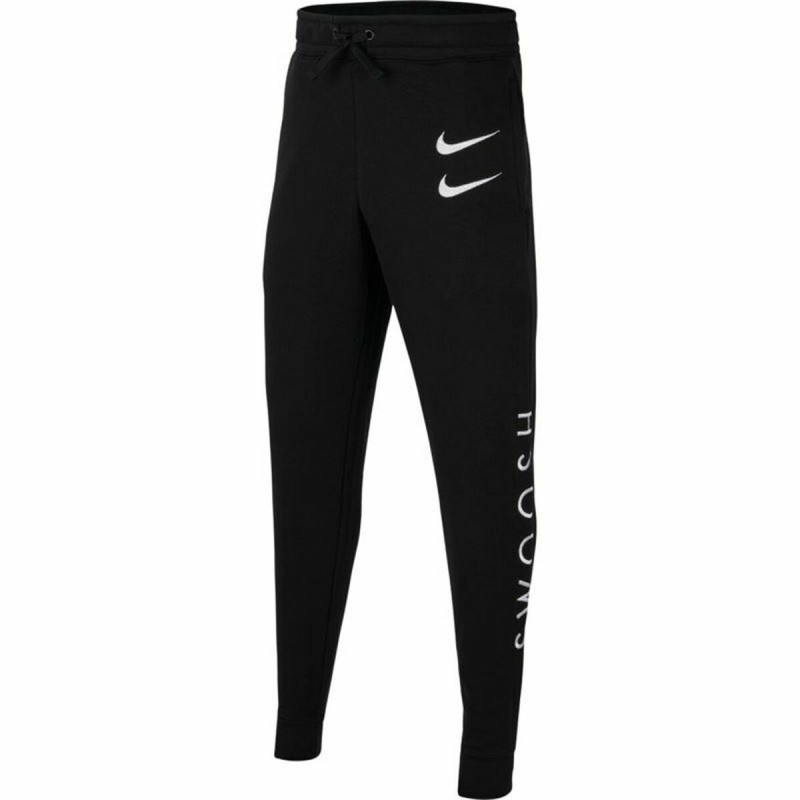 Pantalon de Sport pour Enfant Nike Swoosh Noir