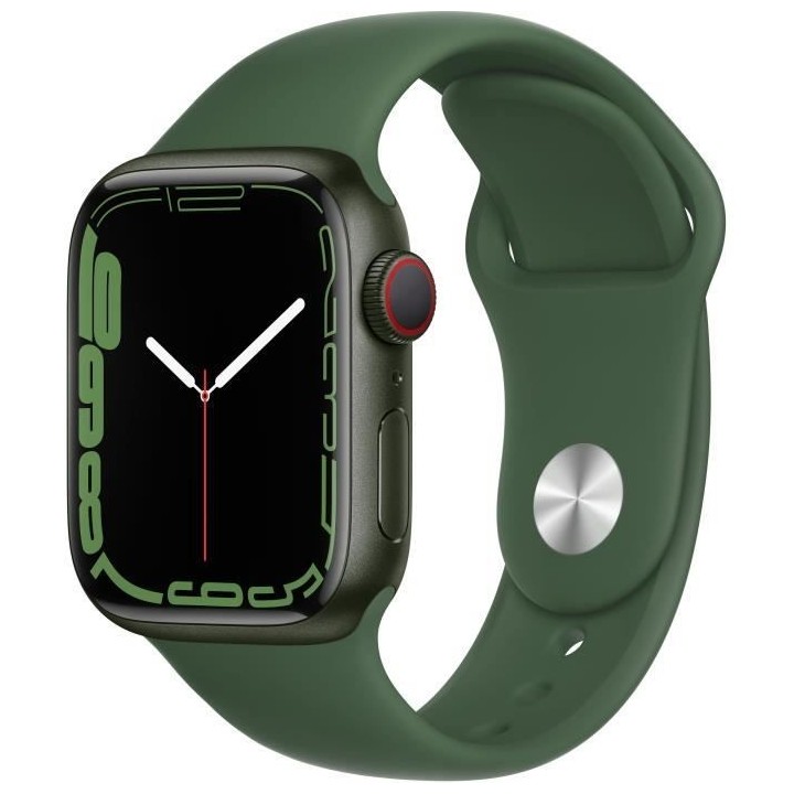 Apple Watch Series 7 GPS + Cellular - 41mm - Boîtier Green Aluminium