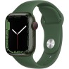 Apple Watch Series 7 GPS + Cellular - 41mm - Boîtier Green Aluminium - Bracelet Clover Sport Band