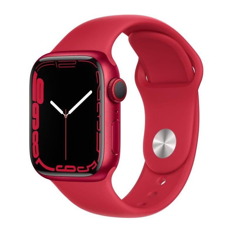 Apple Watch Series 7 GPS + Cellular - 41mm - (PRODUCT)RED Boîtier Aluminium - Bracelet (PRODUCT)RED Sport