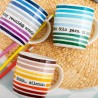 Tasse mug Quid 4U Céramique Multicouleur (330 ml) (Pack 12x)