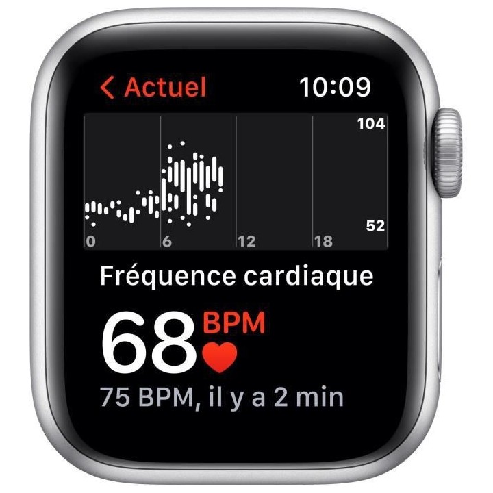 Apple Watch SE GPS 2021 - 40mm - Boitier Silver Aluminium - Bracelet S