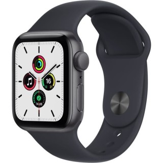 Apple Watch SE GPS 2021 - 40mm - Boitier Space Grey Aluminium - Bracel