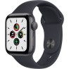 Apple Watch SE GPS 2021 - 40mm - Boitier Space Grey Aluminium - Bracelet Sport Midnight