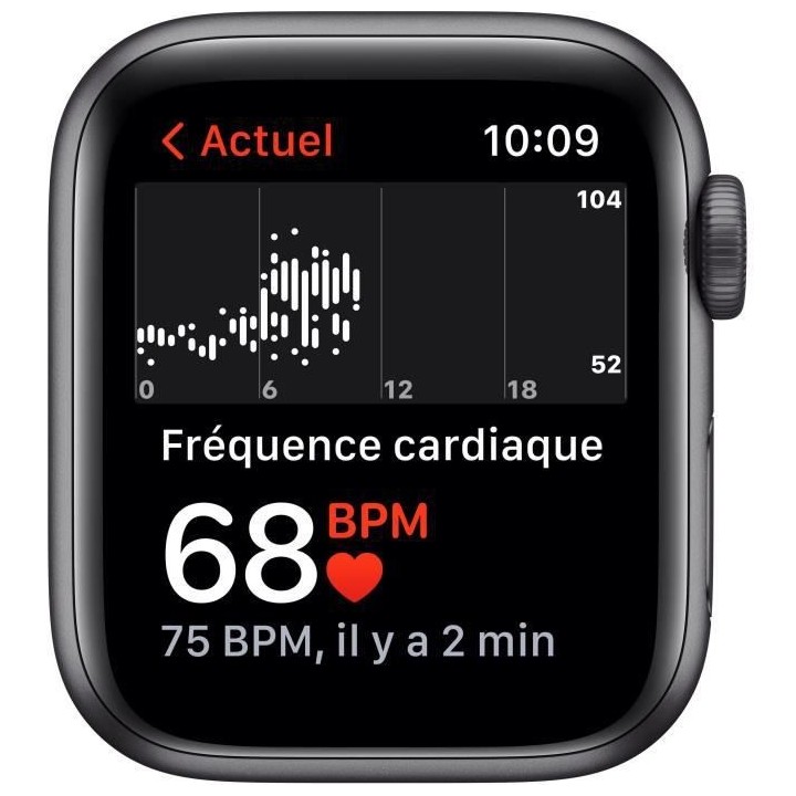 Apple Watch SE GPS 2021 - 40mm - Boitier Space Grey Aluminium - Bracel
