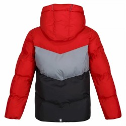 Veste de Sport pour Enfants Regatta Lofthouse VI Rouge Avec capuche