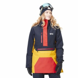 Anorak de ski Picture Seen Blue marine Femme