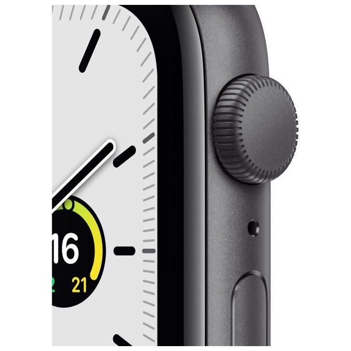 Apple Watch SE GPS 2021 - 44mm - Boitier Space Grey Aluminium - Bracel