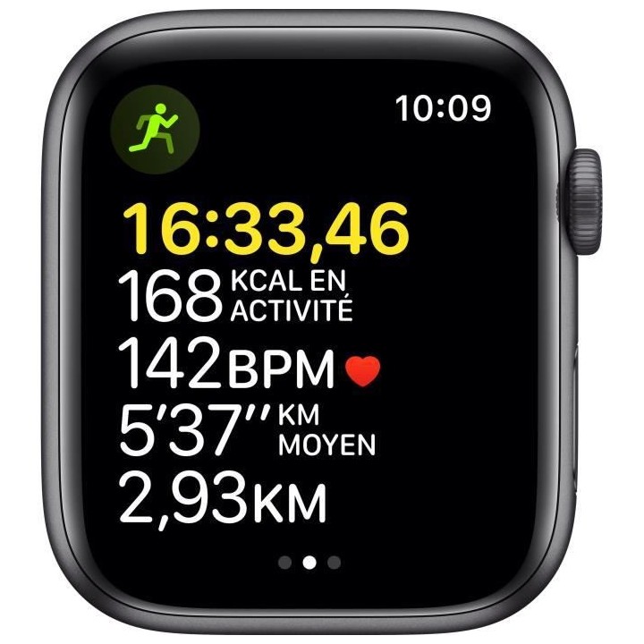 Apple Watch SE GPS 2021 - 44mm - Boitier Space Grey Aluminium - Bracel