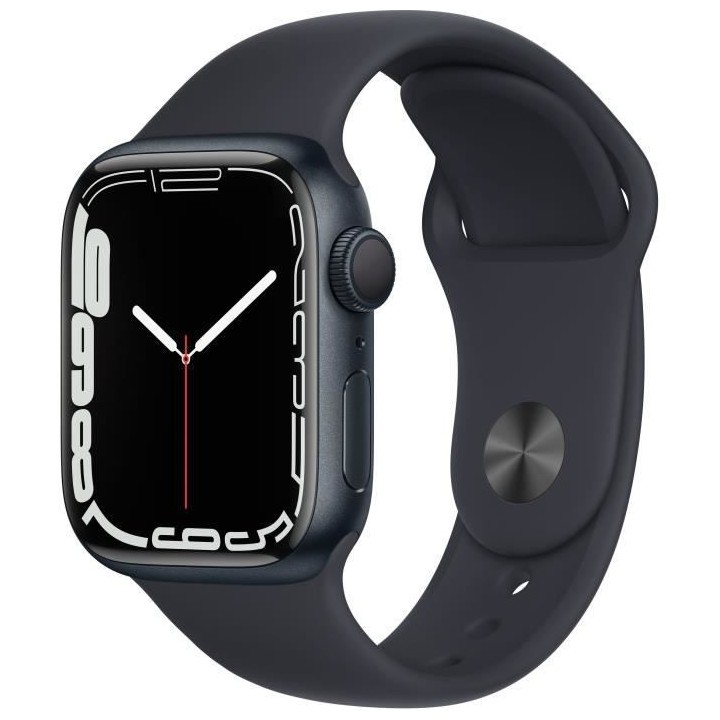 Apple Watch Series 7 GPS - 41mm - Boîtier Midnight Aluminium - Bracel