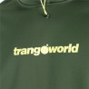 Sweat à capuche homme Trangoworld Login Vert