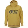 Sweat à capuche homme Picture Jaune