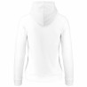 Sweat à capuche femme Kappa Blanc