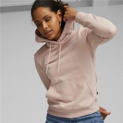 Sweat à capuche femme Puma Rose clair