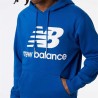 Sweat à capuche homme New Balance Bleu