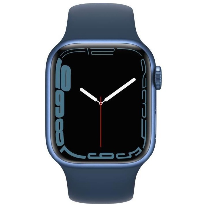 Apple Watch Series 7 GPS - 41mm - Boîtier Blue Aluminium - Bracelet A