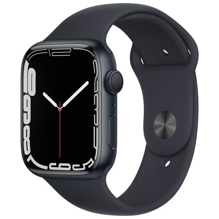 Apple Watch Series 7 GPS - 45mm - Boîtier Midnight Aluminium - Bracel