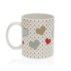 Tasse mug Versa Coeurs Grès