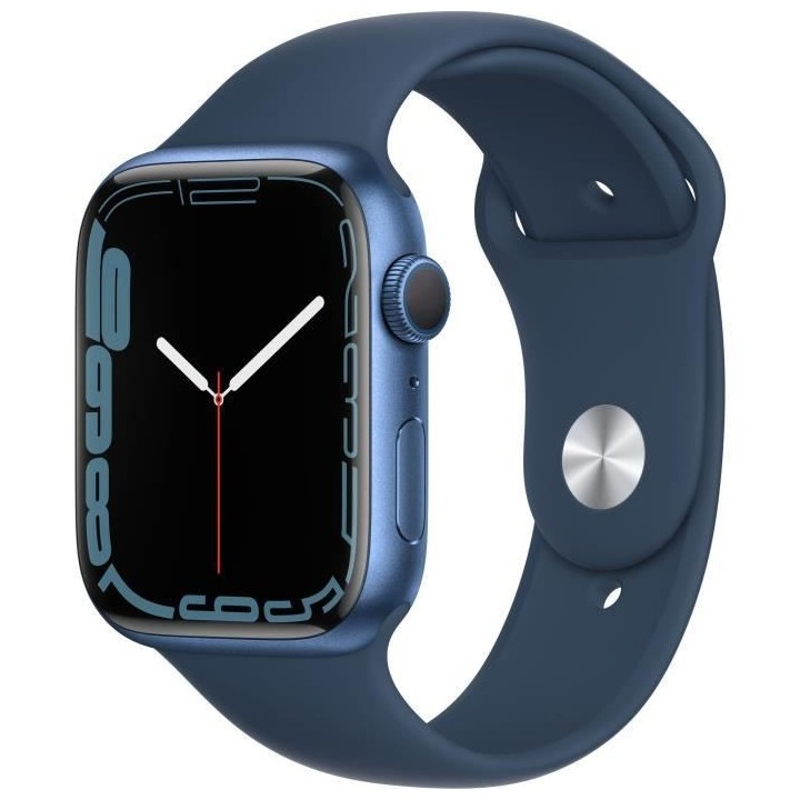 Apple Watch Series 7 GPS - 45mm - Boîtier Blue Aluminium - Bracelet A