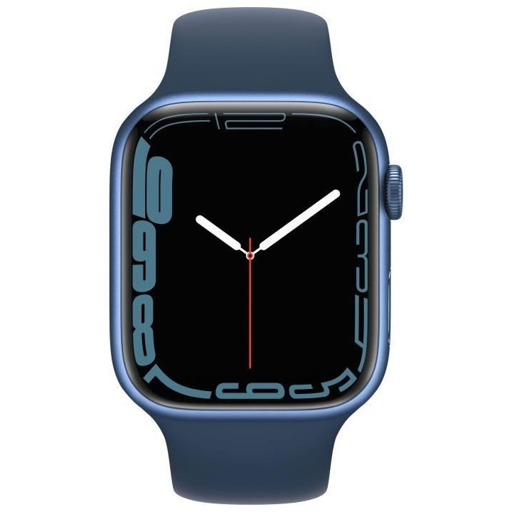 Apple Watch Series 7 GPS - 45mm - Boîtier Blue Aluminium - Bracelet A