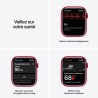 Apple Watch Series 7 GPS - 45mm - (PRODUCT)RED Boîtier Aluminium - Bracelet (PRODUCT)RED Sport