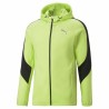 Sweat à capuche homme Puma Evostripe Vert Fermeture éclair complète