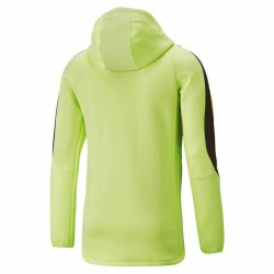 Sweat à capuche homme Puma Evostripe Vert Fermeture éclair complète