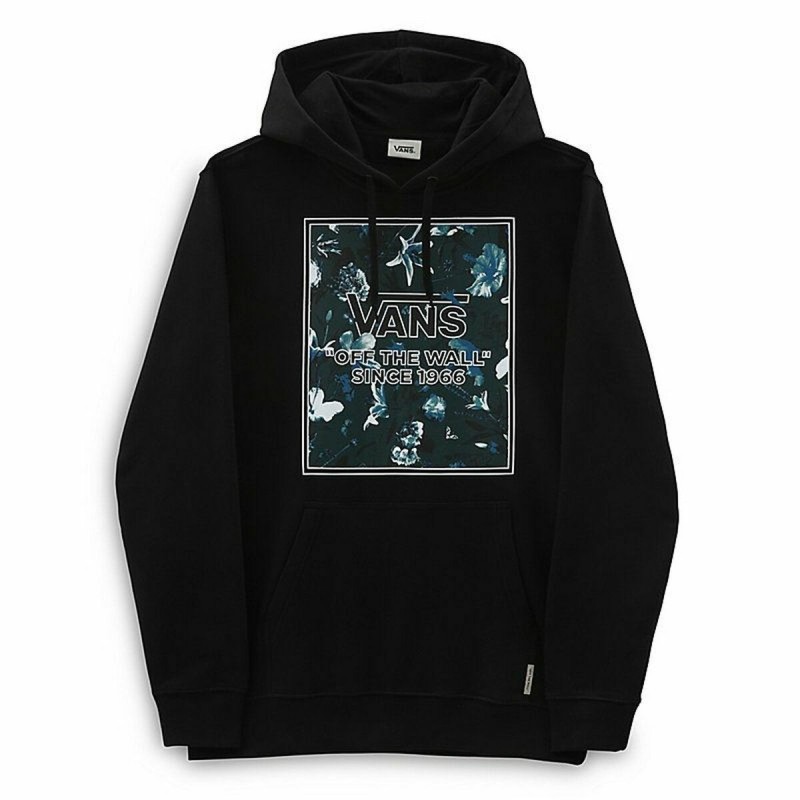 Sweat à capuche homme Vans Night Garden Noir