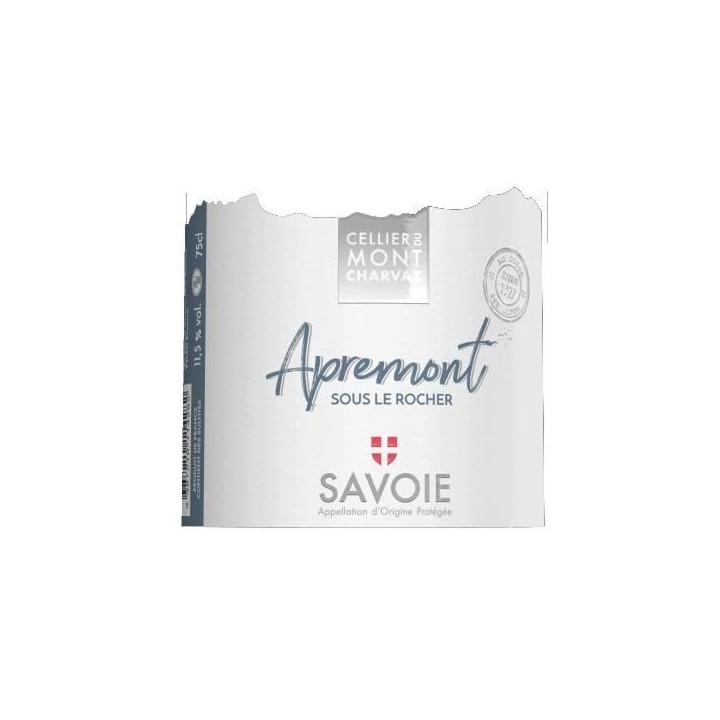 CELLIER DU MONT CHARVAZ 2020 Apremont - Vin blanc de Savoie