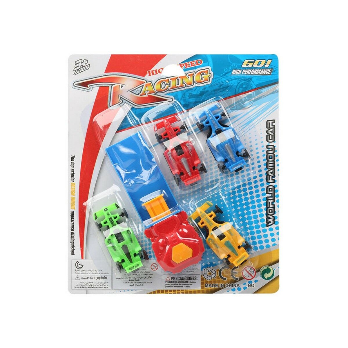 /voitures-circuits-et-commande-radio/66661-voiture-de-course-multicouleur-lanceur-5-pieces-8422259688709.html