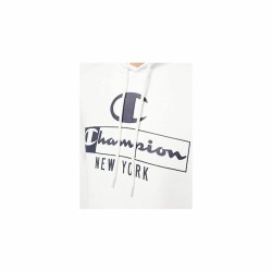 Sweat à capuche homme Champion New York Blanc