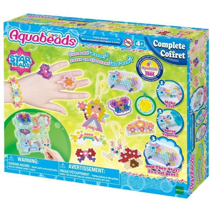 AQUABEADS Mes accessoires féériques a créer Pour Enfant