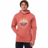 Sweat à capuche homme Rip Curl Down The Line Saumon