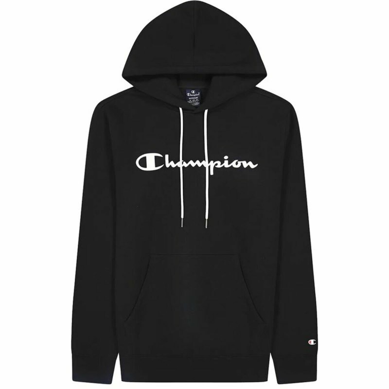 Sweat à capuche homme Champion Noir