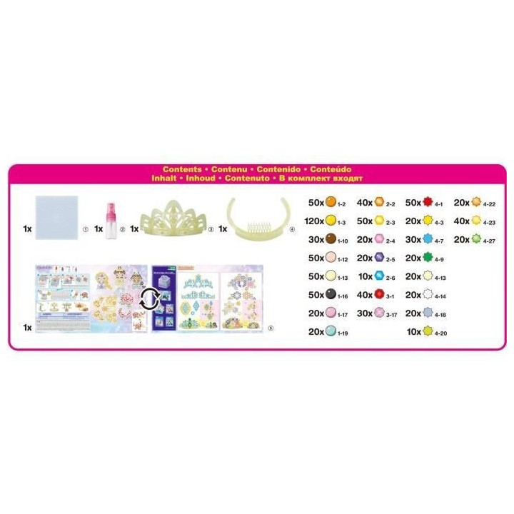 AQUABEADS - Le diademe des Princesses Disney