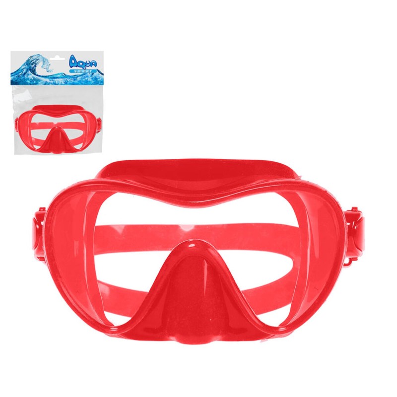 Masque de plongée Rouge Silicone Adultes