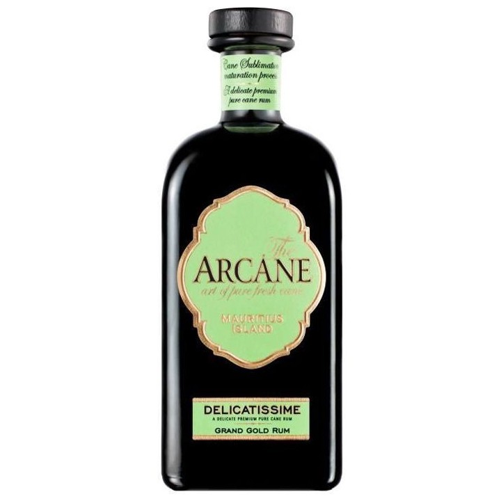 Rhum Arcane Delicatissime - Rhum agricole ambré - Ile Maurice - 41%vo