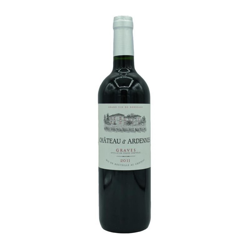 Château d'Ardennes 2011 Graves - Vin rouge de Bordeaux