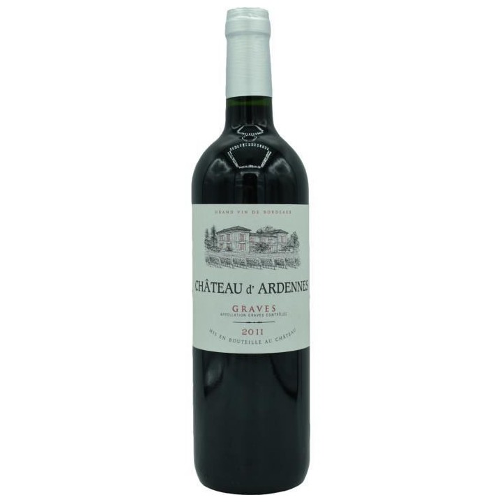 Château d'Ardennes 2011 Graves - Vin rouge de Bordeaux