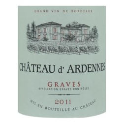 Château d'Ardennes 2011 Graves - Vin rouge de Bordeaux