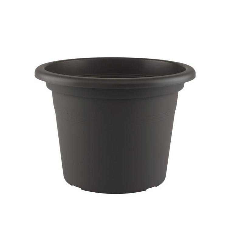 ARTEVASI Pot de fleurs Venezia Cilindro - 50 cm - Gris anthracite