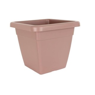 ARTEVASI Pot de fleurs Venezia carré - 45 cm - Taupe