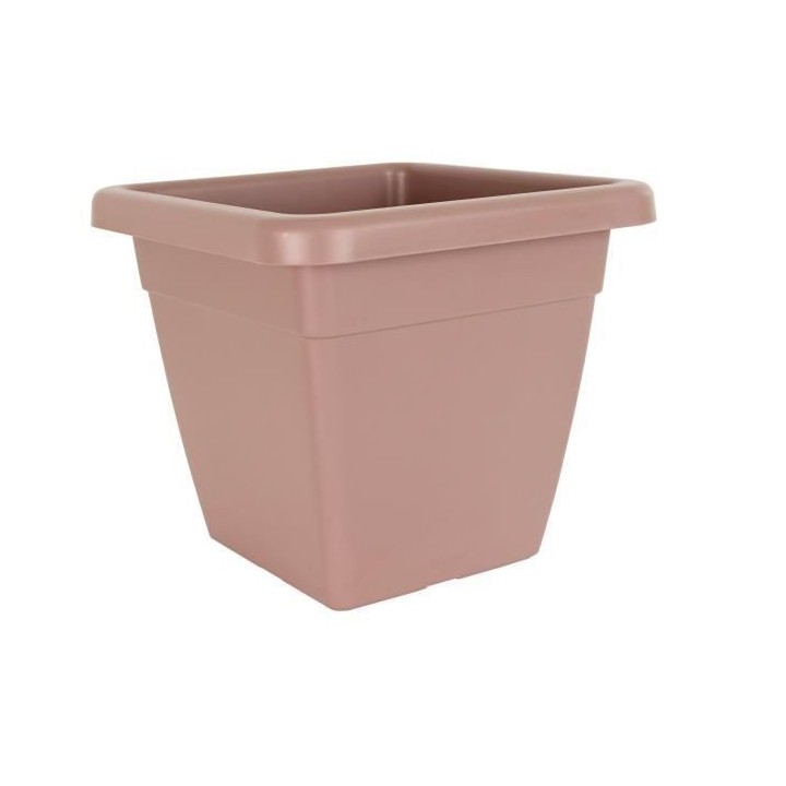 ARTEVASI Pot de fleurs Venezia carré - 45 cm - Taupe
